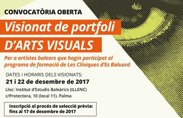 Visionado de portfolio de ARTES VISUALES