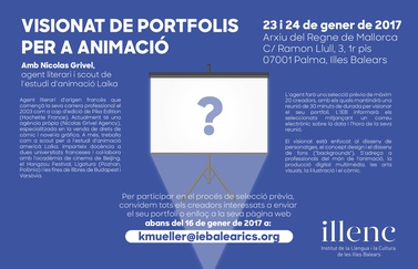 Visionat de portfolis per a animació