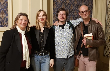 Aina Bestard, Antoni Vidal Ferrando, Nora Albert, Sebastià Alzamora, Marco Mezquida, Llucia Ramis i Eva Fernández Trio participen a la Feria Internacional del Libro de Buenos Aires